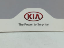 2016 Kia Optima Owners Manual Book Guide OEM Used Auto Parts