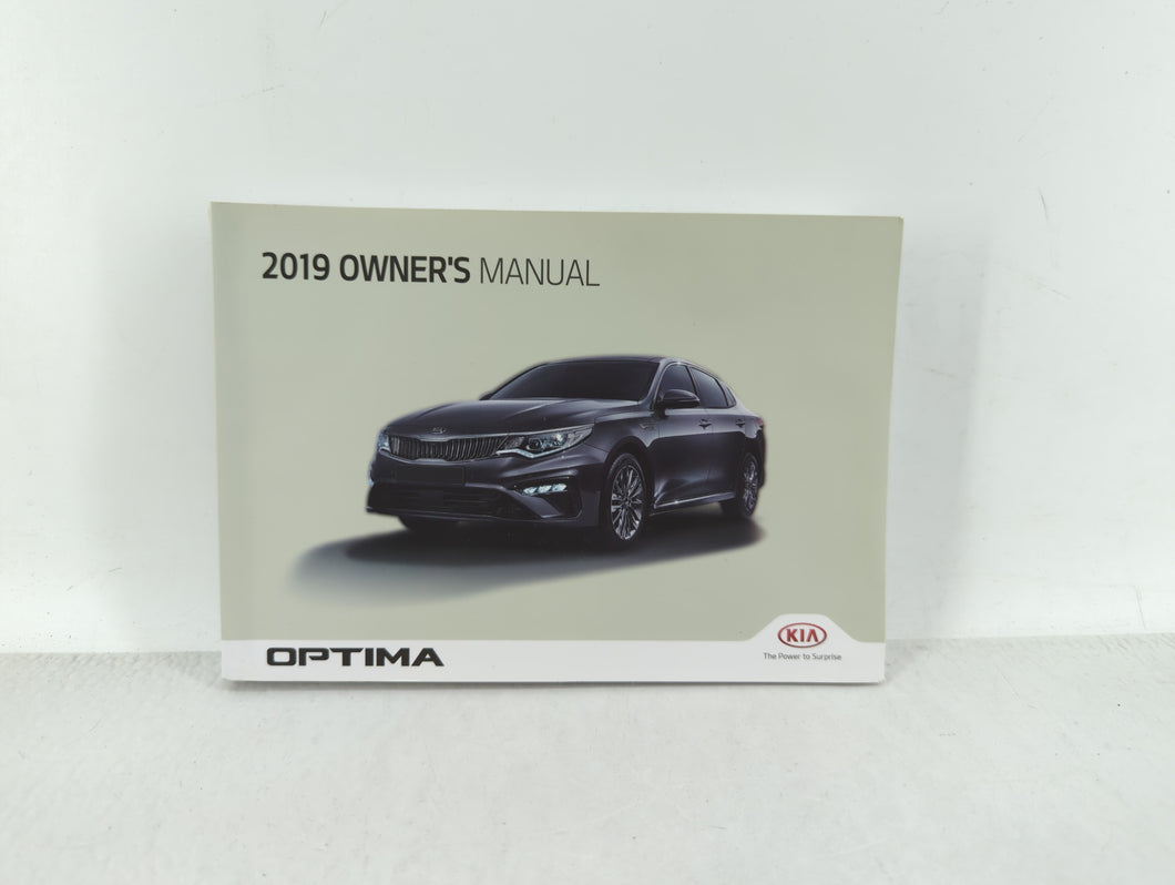 2019 Kia Optima Owners Manual Book Guide OEM Used Auto Parts