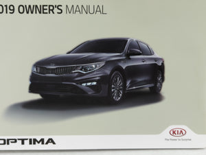 2019 Kia Optima Owners Manual Book Guide OEM Used Auto Parts