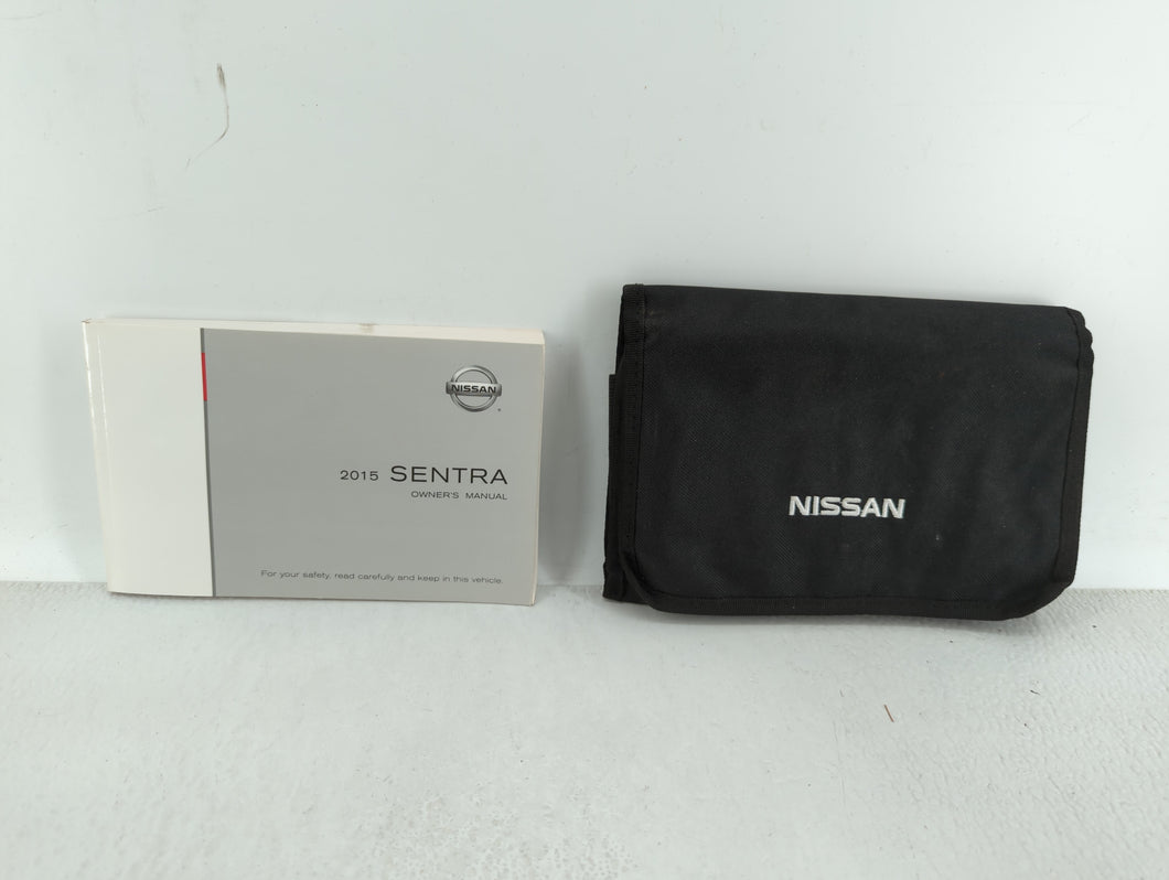 2015 Nissan Sentra Owners Manual Book Guide OEM Used Auto Parts