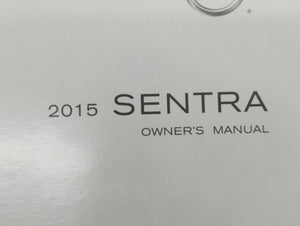 2015 Nissan Sentra Owners Manual Book Guide OEM Used Auto Parts