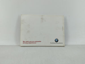 2000 Bmw X3 Owners Manual Book Guide OEM Used Auto Parts