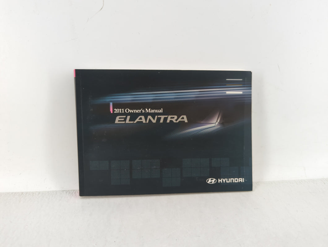 2011 Hyundai Elantra Owners Manual Book Guide OEM Used Auto Parts