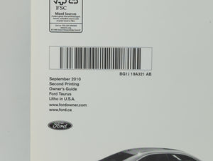 2011 Ford Taurus Owners Manual Book Guide OEM Used Auto Parts