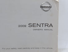 2009 Nissan Sentra Owners Manual Book Guide OEM Used Auto Parts