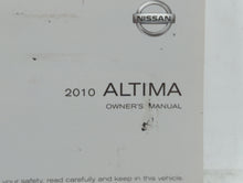 2010 Nissan Altima Owners Manual Book Guide OEM Used Auto Parts