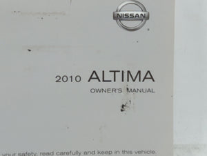 2010 Nissan Altima Owners Manual Book Guide OEM Used Auto Parts