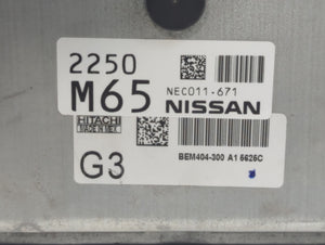 2013-2015 Nissan Sentra PCM Engine Control Computer ECU ECM PCU OEM P/N:NEC007-679 NEC013-028, NEC004-633 Fits Fits 2013 2014 2015 OEM Used Auto Parts