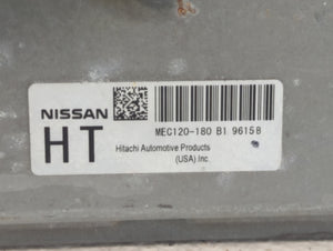 2009 Nissan Altima PCM Engine Control Computer ECU ECM PCU OEM P/N:MEC120-180 MEC120-180 B1 Fits OEM Used Auto Parts