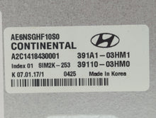 2017-2020 Hyundai Ioniq PCM Engine Control Computer ECU ECM PCU OEM P/N:39110-03HM0 391A1-03HM1 Fits Fits 2017 2018 2019 2020 OEM Used Auto Parts