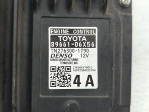 2018 Toyota Camry PCM Engine Control Computer ECU ECM PCU OEM P/N:89661-06X56 89661-06X54, 89661-06X53, 89661-06X52 Fits OEM Used Auto Parts