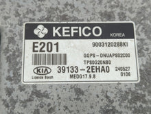 2014 Kia Soul PCM Engine Control Computer ECU ECM PCU OEM P/N:39133-2EHA0 39131-2EHA0 Fits OEM Used Auto Parts