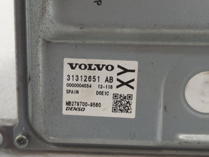 2015-2016 Volvo V60 PCM Engine Control Computer ECU ECM PCU OEM P/N:31312651AB Fits Fits 2013 2014 2015 2016 OEM Used Auto Parts