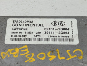 2011-2013 Kia Optima PCM Engine Control Computer ECU ECM PCU OEM P/N:39101-2G862 39111-2G862, 39101-2G861 Fits Fits 2011 2012 2013 OEM Used Auto Parts