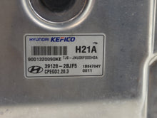 2019-2020 Hyundai Veloster PCM Engine Control Computer ECU ECM PCU OEM P/N:39128-2BJF5 Fits Fits 2019 2020 OEM Used Auto Parts