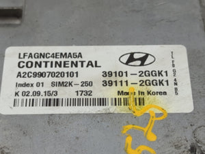 2015-2017 Hyundai Sonata PCM Engine Control Computer ECU ECM PCU OEM P/N:39101-2GGL1 39111-2GGL3 Fits Fits 2015 2016 2017 OEM Used Auto Parts