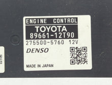 2011-2012 Scion Xb PCM Engine Control Computer ECU ECM PCU OEM P/N:89661-12T90 89661-12N11, 89661-12N10 Fits Fits 2011 2012 OEM Used Auto Parts