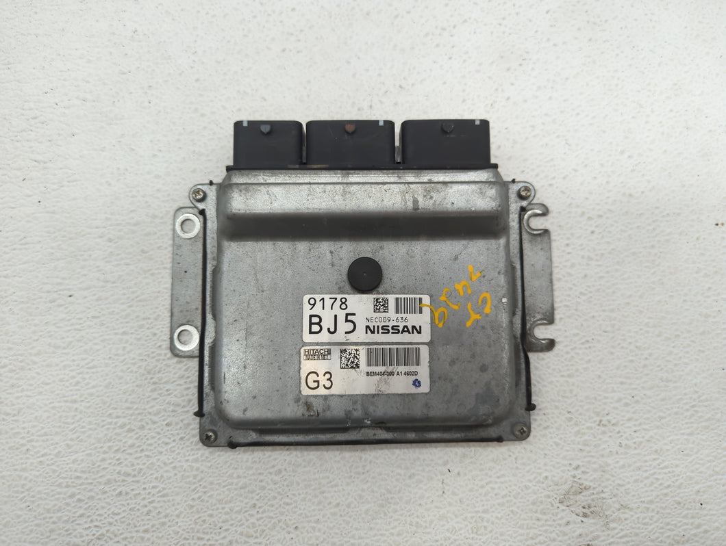 2015 Nissan Altima PCM Engine Control Computer ECU ECM PCU OEM P/N:NEC009-636 NEC017-055, NEC009-638 Fits Fits 2013 2014 OEM Used Auto Parts