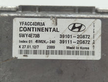 2011-2014 Hyundai Sonata PCM Engine Control Computer ECU ECM PCU OEM P/N:39111-2G672 39101-2G662 Fits Fits 2011 2012 2013 2014 OEM Used Auto Parts