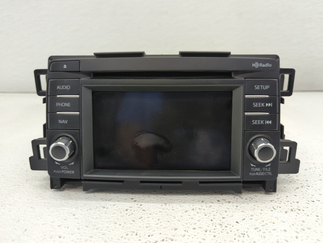 2015 Mazda 6 Radio AM FM Cd Player Receiver Replacement P/N:GJS1 66 DV0B GJS2 66 DV0C Fits OEM Used Auto Parts