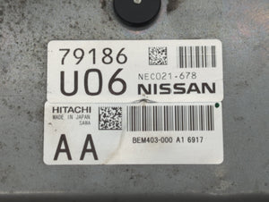 2015-2017 Nissan Rogue PCM Engine Control Computer ECU ECM PCU OEM P/N:NEC021-678 NEC010-606, NEC018-667 Fits Fits 2015 2016 2017 OEM Used Auto Parts