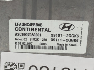 2015-2017 Hyundai Sonata PCM Engine Control Computer ECU ECM PCU OEM P/N:39111-2GGK5 39101-2GGK5 Fits Fits 2015 2016 2017 OEM Used Auto Parts