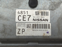 2014-2017 Nissan Versa Note PCM Engine Control Computer ECU ECM PCU OEM P/N:NEC002-885 BEM336-300 A1 Fits Fits 2014 2015 2016 2017 OEM Used Auto Parts