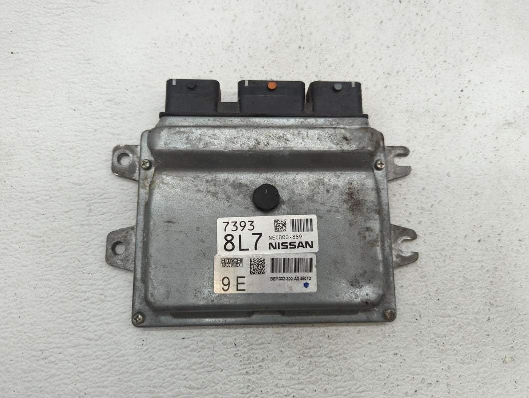 2014-2018 Nissan Versa PCM Engine Control Computer ECU ECM PCU OEM P/N:NEC000-889 NEC980-086 Fits Fits 2014 2015 2016 2017 2018 OEM Used Auto Parts