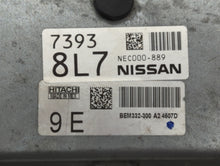 2014-2018 Nissan Versa PCM Engine Control Computer ECU ECM PCU OEM P/N:NEC000-889 NEC980-086 Fits Fits 2014 2015 2016 2017 2018 OEM Used Auto Parts