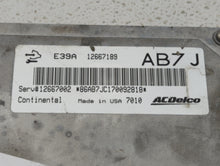 2017 Chevrolet Equinox PCM Engine Control Computer ECU ECM PCU OEM P/N:12667189 12667002, 12685918 Fits Fits 2018 2019 2020 OEM Used Auto Parts