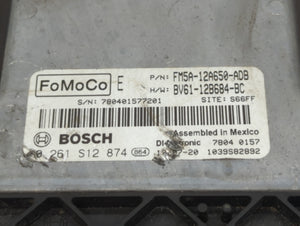 2013-2018 Ford Focus PCM Engine Control Computer ECU ECM PCU OEM P/N:FM5A-12A650-ADB EM5A-12A650-ACB Fits OEM Used Auto Parts