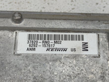 2014 Honda Pilot PCM Engine Control Computer ECU ECM PCU OEM P/N:37820-RN0-M02 Fits OEM Used Auto Parts