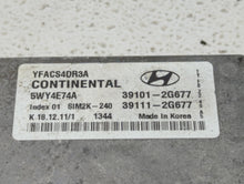 2011-2014 Hyundai Sonata PCM Engine Control Computer ECU ECM PCU OEM P/N:3911-2G677 39101-2G677 Fits Fits 2011 2012 2013 2014 OEM Used Auto Parts