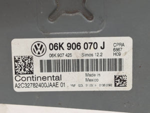 2014 Volkswagen Passat PCM Engine Control Computer ECU ECM PCU OEM P/N:06K 907 425 06K 906 070 J Fits OEM Used Auto Parts