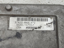 2009 Honda Civic PCM Engine Control Computer ECU ECM PCU OEM P/N:37820-RNA-A73 37820-RNA-C73, 37820-RNA-C72, 37820-RNA-A74 Fits OEM Used Auto Parts