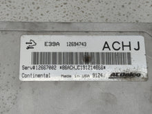 2019 Cadillac Xt5 PCM Engine Control Computer ECU ECM PCU OEM P/N:12667189 12667002, 12685918, 12670801 Fits Fits 2017 2018 2020 OEM Used Auto Parts