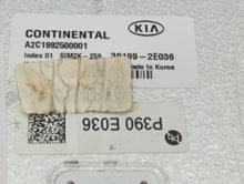 2019-2021 Kia Forte PCM Engine Control Computer ECU ECM PCU OEM P/N:39199-2E036 Fits Fits 2019 2020 2021 OEM Used Auto Parts