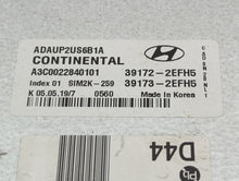 2020 Hyundai Elantra PCM Engine Control Computer ECU ECM PCU OEM P/N:39173-2EFH5 39172-2EFH5, 39170-2EFH5, 39171-2EFH5 Fits OEM Used Auto Parts