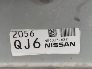 2018-2019 Nissan Nv200 PCM Engine Control Computer ECU ECM PCU OEM P/N:NEC032-694 NEC043-656, NEC037-626 Fits Fits 2018 2019 OEM Used Auto Parts