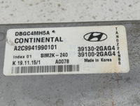 2016 Hyundai Santa Fe Sport PCM Engine Control Computer ECU ECM PCU OEM P/N:39130-2GAG5 39130-2GAG1, 39100-2GAG1, 39130-2GAG2 Fits OEM Used Auto Parts - Oemusedautoparts1.com