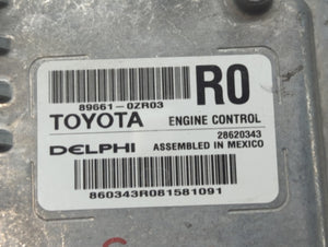 2017-2019 Toyota Corolla PCM Engine Control Computer ECU ECM PCU OEM P/N:89661-0ZR03 89661-0ZQ92 Fits Fits 2017 2018 2019 OEM Used Auto Parts