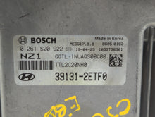 2019-2021 Hyundai Tucson PCM Engine Control Computer ECU ECM PCU OEM P/N:39131-2ETF0 Fits Fits 2019 2020 2021 OEM Used Auto Parts