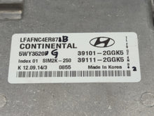 2015-2017 Hyundai Sonata PCM Engine Control Computer ECU ECM PCU OEM P/N:39111-2GGK5 39101-2GGK5 Fits Fits 2015 2016 2017 OEM Used Auto Parts