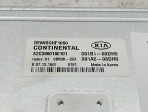 2017 Kia Niro PCM Engine Control Computer ECU ECM PCU OEM P/N:391A5-03DH5 391B1-03DH5 Fits OEM Used Auto Parts