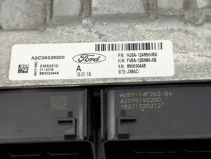 2017-2019 Ford Escape PCM Engine Control Computer ECU ECM PCU OEM P/N:FV6A-12B684-AB HJ5A-12A650-MA Fits Fits 2017 2018 2019 OEM Used Auto Parts