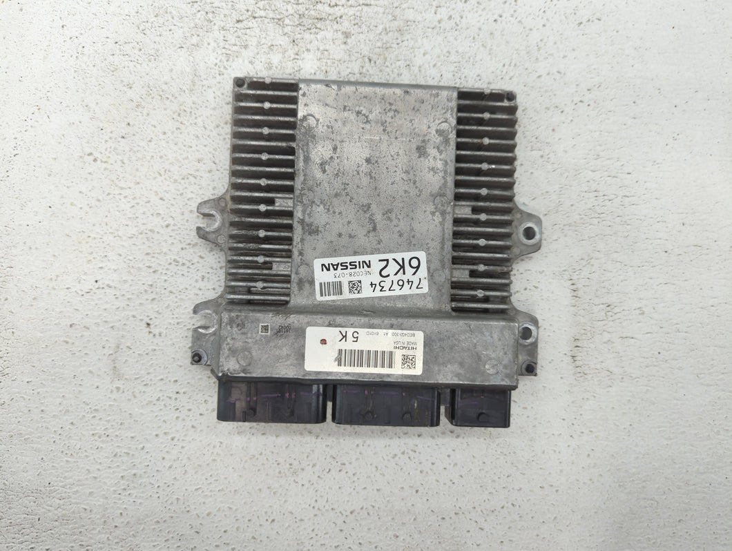 2017 Infiniti Qx60 PCM Engine Control Computer ECU ECM PCU OEM P/N:NEC028-073 NEC030-031, NEC028-067, NEC030-028, NEC030-020 Fits OEM Used Auto Parts