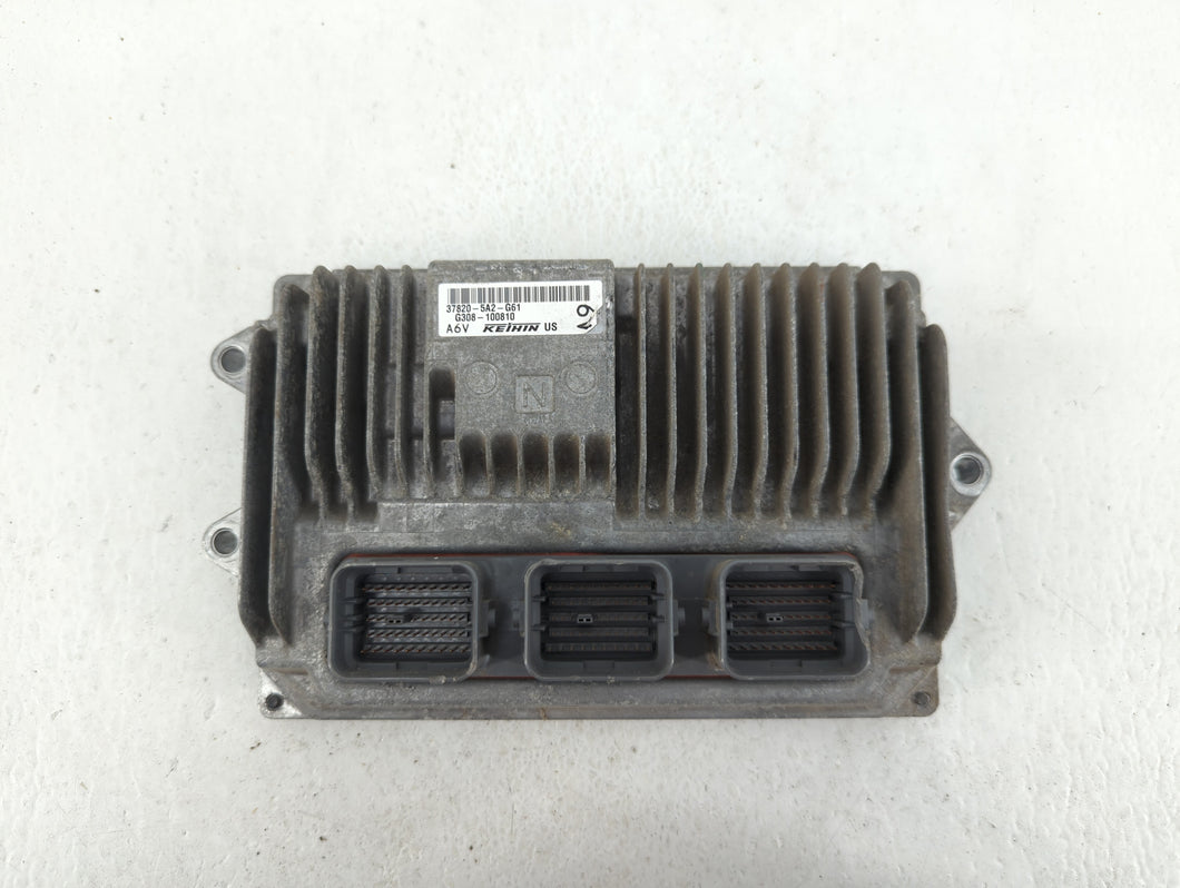 2014 Honda Accord PCM Engine Control Computer ECU ECM PCU OEM P/N:37820-5A2-G61 37820-5A2-B62, 37820-5A2-B61 Fits OEM Used Auto Parts