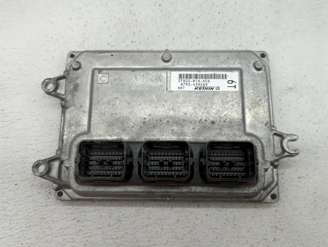 2012-2013 Honda Civic PCM Engine Control Computer ECU ECM PCU OEM P/N:37820-R1A-A55 37820-R1A-A56 Fits Fits 2012 2013 OEM Used Auto Parts