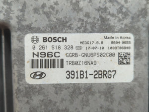 2015-2017 Hyundai Accent PCM Engine Control Computer ECU ECM PCU OEM P/N:39110-2BRB5 39110-2BRG5 Fits Fits 2015 2016 2017 OEM Used Auto Parts