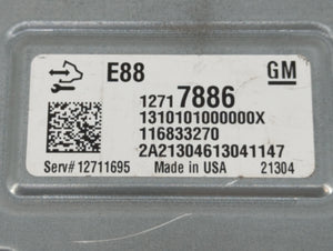 2020-2022 Chevrolet Equinox PCM Engine Control Computer ECU ECM PCU OEM P/N:12696017 12703776, 12707822 Fits Fits 2020 2021 2022 OEM Used Auto Parts